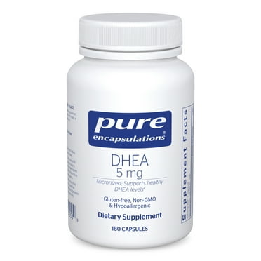 Pure Encapsulations DHEA 5 mg | Supplement for Immune Support, and Hormone Balance* | 180 counts