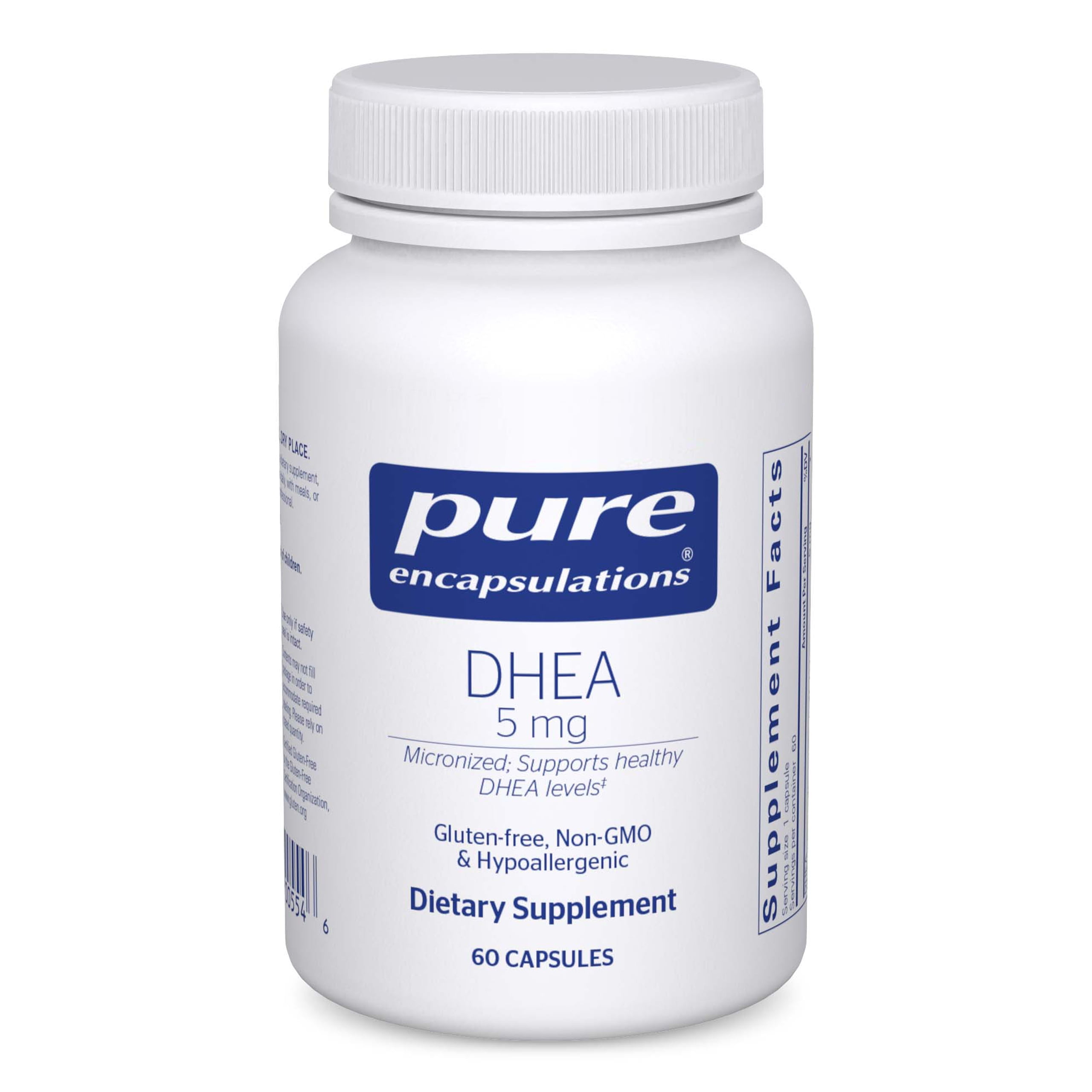 Pure Encapsulations DHEA 5 mg | Supplement for Immune Support, and Hormone Balance* | 60 counts