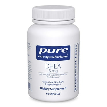 Pure Encapsulations DHEA 5 mg | Supplement for Immune Support, and Hormone Balance* | 60 counts