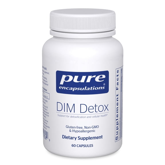 Pure Encapsulations DIM Detox for Liver & Cellular Health*, 60 Count