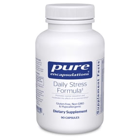Pure Encapsulations Daily Stress Formula | Promotes Relaxation and Moderates the Effects of Occasional Stress*| 90 Capsules