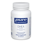 Pure Encapsulations DHEA 25 mg - Supplement for Immune Support, Hormone Balance, Metabolism Support, and Energy Levels* - With Micronized DHEA - 60 Capsules
