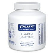 Pure Encapsulations EPA/DHA Essentials - Fish Oil Concentrate Supplement to Support Cardiovascular Health* - Premium EPA & DHA Supplement with Omega 3 - 180 Softgel Capsules