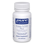 Pure Encapsulations - Folate 5,000 Plus - Activated Folate, Vitamin B12 and B6 Combination - 60 Capsules