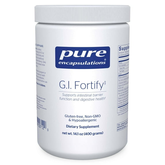 Pure Encapsulations G.I. Fortify - Supports Function, Microflora Balance, Cellular Health & Detoxification of G.I. Tract - With Slippery Elm Bark - 14.1 Oz