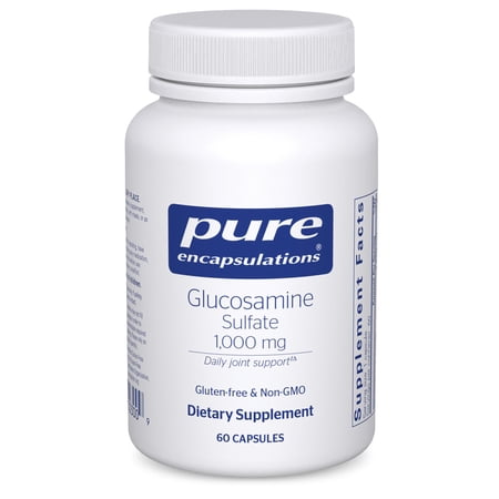 Pure Encapsulations Glucosamine Sulfate 1,000 mg | Supplement for Joint Support and Mobility, Cartilage Health, and Connective Tissue* | 60 Capsules