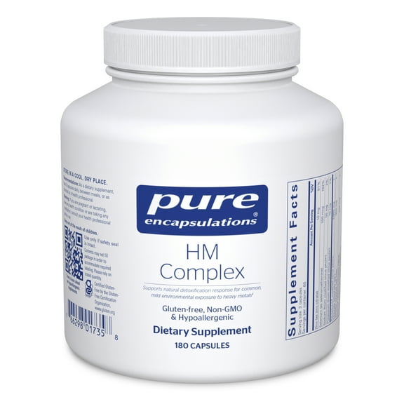 Pure Encapsulations HM Complex | Support for Body's Natural Detoxification Process* | 180 Capsules