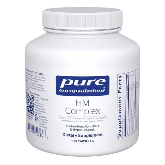 Pure Encapsulations HM Complex | Support for Body's Natural Detoxification Process* | 180 Capsules
