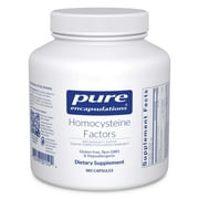 Pure Encapsulations Homocysteine Factors | Supplement to Support Normal Homocysteine Levels and Cardiovascular Health* | 180 Capsules