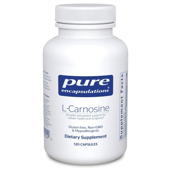 Pure Encapsulations L-Carnosine | Amino Acid Supplement for Joints, Brain, Antioxidants, Heart Health, and Exercise* | 120 Capsules