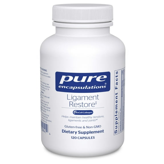 Pure Encapsulations - Ligament Restore - Dietary Supplement Helps Maintain Healthy Tendons, Ligaments and Joints - 120 Capsules