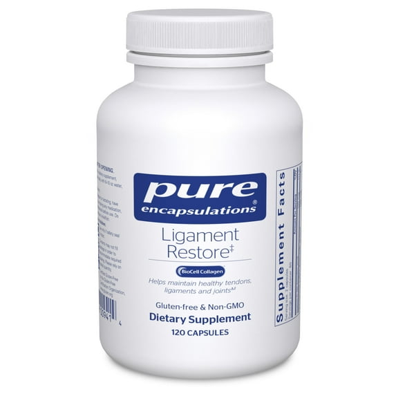 Pure Encapsulations - Ligament Restore - Dietary Supplement Helps Maintain Healthy Tendons, Ligaments and Joints - 120 Capsules