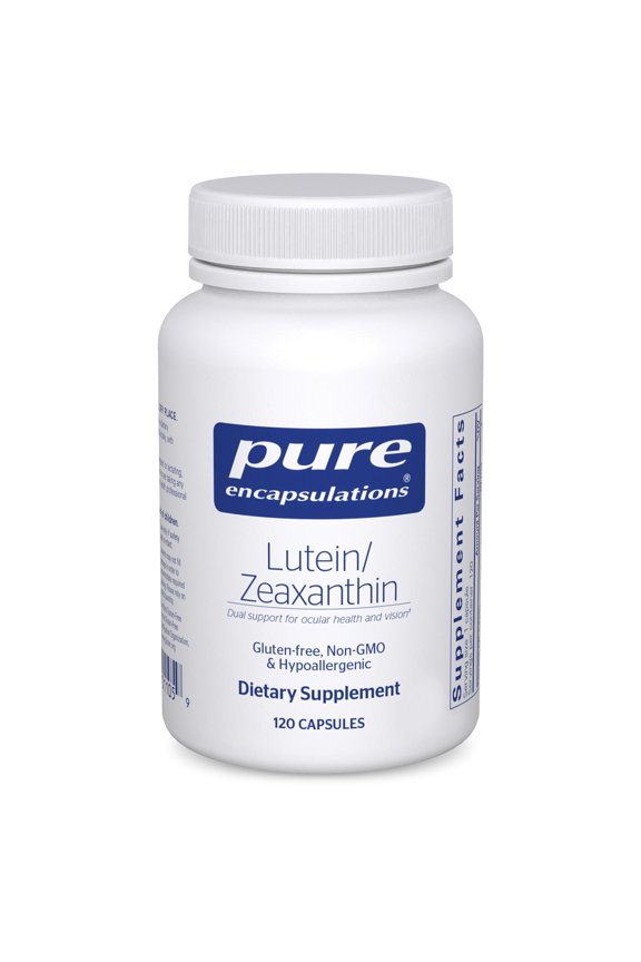 Lutein & Zeaxanthin - Supports Overall Vision* - Maintains Macular Pigment & Eye Health* - Antioxidant Support* - Vegan-Friendly & Non-GMO - 120 Capsules