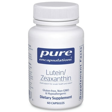 Pure Encapsulations Lutein/Zeaxanthin | Supplement to Support Overall Vision Function and the Macula* | 60 counts