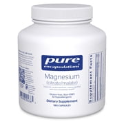 Pure Encapsulations Magnesium Citrate/Malate - Magnesium Supplement to Support Nutrient Utilization, Energy, Bones & Heart Health* - With Magnesium Citrate & Malate - 180 Capsules