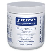 Pure Encapsulations Magnesium (Powder) | Supports Cardiovascular Function, Muscle Function, and Calming* | 3.7 Ounces