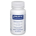 thumbnail image 1 of Pure Encapsulations Melatonin 20 mg - Not Intended for Sleep Support - For Immune System & Healthy Cells* - 99.5% Purity Melatonin - Gluten Free & Non-GMO - 60 Capsules, 1 of 9