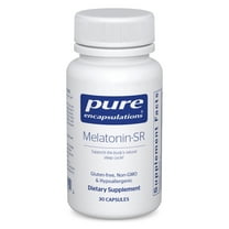 Pure Encapsulations Melatonin-SR - Extended Release Melatonin - Supports Restful Sleep* - Sleep Supplement - Gluten Free & Vegan - 30 Capsules