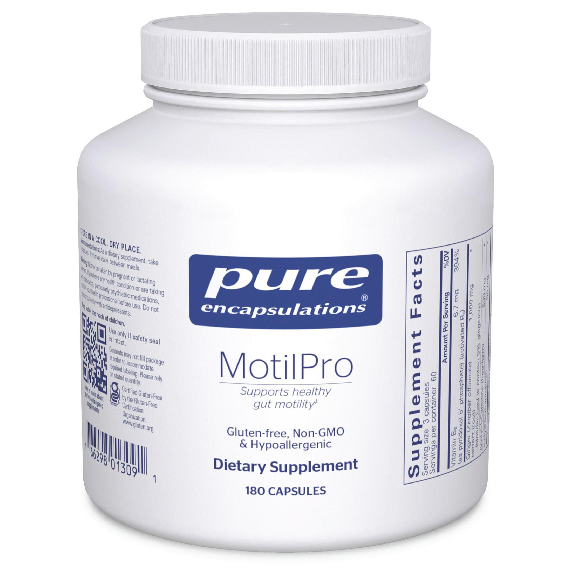 l carnitina en inyeccion Pure Encapsulations MotilPro | Hypoallergenic India