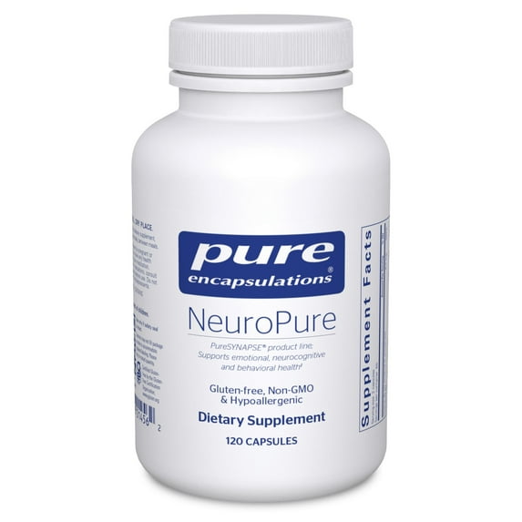 Pure Encapsulations NeuroPure | Hypoallergenic Supplement with Enhanced Support for Calmness and Stress Relief | 120 Capsules