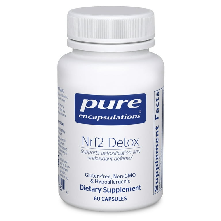 Pure Encapsulations Gluten-Free Nrf2 Detox Support, 60 Capsules