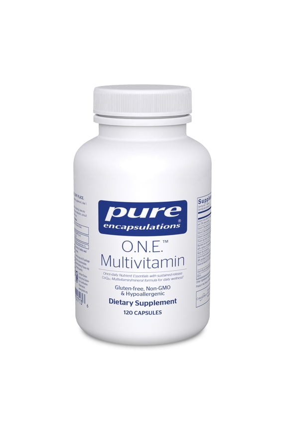 O.N.E. Multivitamin with Metafolin & CoQ10, 120 Count