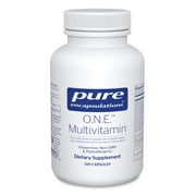 Pure Encapsulations O.N.E. Multivitamin with Metafolin & CoQ10, 120 Count