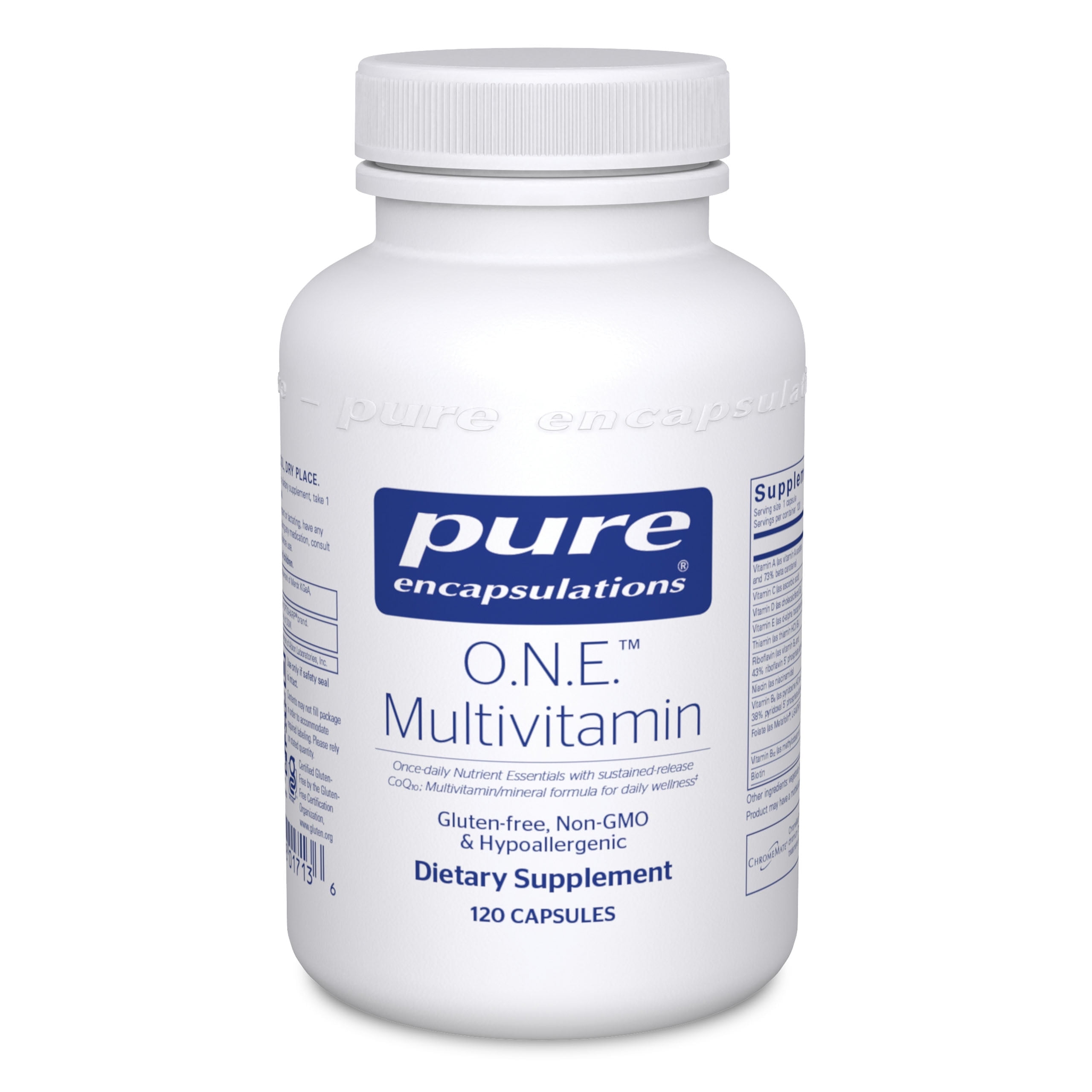 Pure Encapsulations O.N.E. Multivitamin Once Daily Multivitamin with Antioxidant Complex