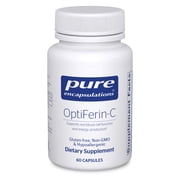Pure Encapsulations OptiFerin-C, Iron with Vitamin C, 60 Count