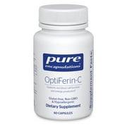 Pure Encapsulations OptiFerin-C, Iron with Vitamin C, 60 Count