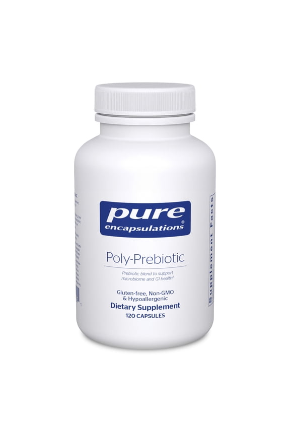 Poly-Prebiotic | Prebiotic Blend to Support the Microbiome and GI Health | 120 Capsules*