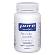 Pure Encapsulations Potassium Aspartate | Hypoallergenic Supplement to Support Nerves, Muscles, Blood Flow, and Cardiovascular Health* | 90 Capsules