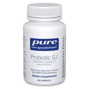 Pure Encapsulations Probiotic G.I. - Shelf Stable Probiotic for Intestinal Health & Gastrointestinal Support* - with Lactobacillus & Bifidobacterium - 60 Capsules