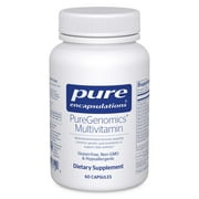 Pure Encapsulations PureGenomics Multivitamin - Supplement to Support Nutrient Requirements of Common Genetic Variations* - With Vitamin A,B,C,D,E, K & Minerals - 60 Capsules