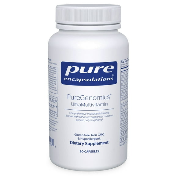 Pure Encapsulations PureGenomics UltraMultivitamin | Support for Common Genetic Polymorphisms | 90 Capsules