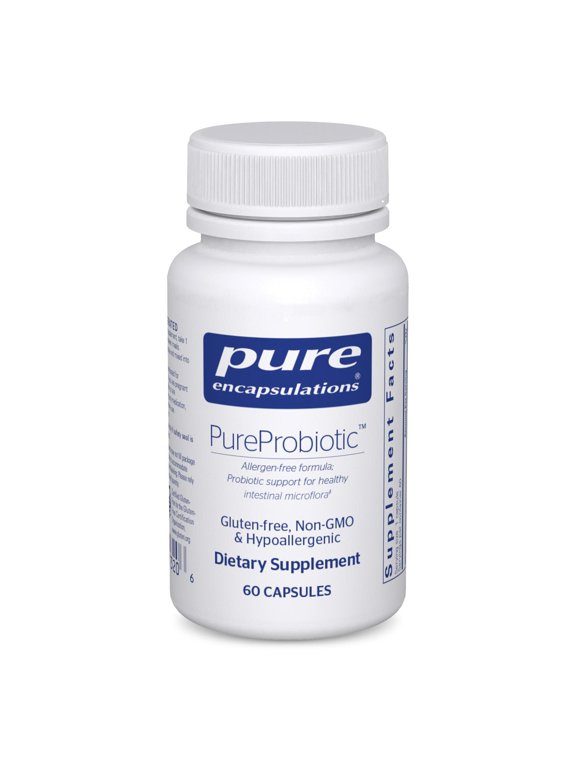 PureProbiotic | Allergen-Free Multi-Strain Probiotic Formula for Immune and Gastrointestinal Health* | 60 Capsules