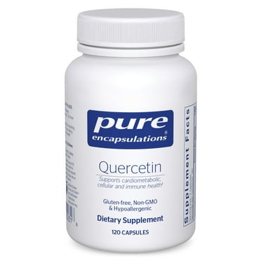 Pure Encapsulations Quercetin | Supplement with Bioflavonoids for Immune, Cellular, and Cardiometabolic Health* - 120 counts