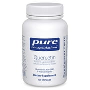 Pure Encapsulations Quercetin - 500 mg - Immune Support, Cellular Health* & Heart Health* - Antioxidant Supplement - Gluten Free & Non-GMO - 120 Capsules