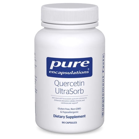 Pure Encapsulations Quercetin UltraSorb | Enhanced-Absorption Cellular, Immune, and Cardiovascular Support* | 90 Capsules