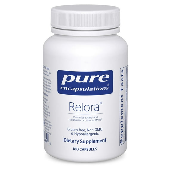 Pure Encapsulations Relora | Hypoallergenic Supplement Promotes Healthy Cortisol and DHEA Production and Moderates Occasional Stress | 180 Capsules
