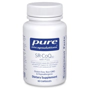 Pure Encapsulations SR-CoQ10 with PQQ - Heart Health Support* - Sustained Release Technology - Antioxidants Supplement - Gluten Free, Vegetarian & Non-GMO - 60 Capsules