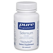 Pure Encapsulations Selenium (Citrate) - For Immune System Support & Cellular Health - Antioxidant Supplement - Supports Blood Flow* - Gluten Free & Vegan - 180 Capsules