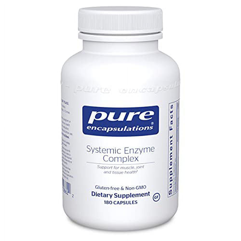 Pure Encapsulations Systemic Enzyme Complex Supplement to Support