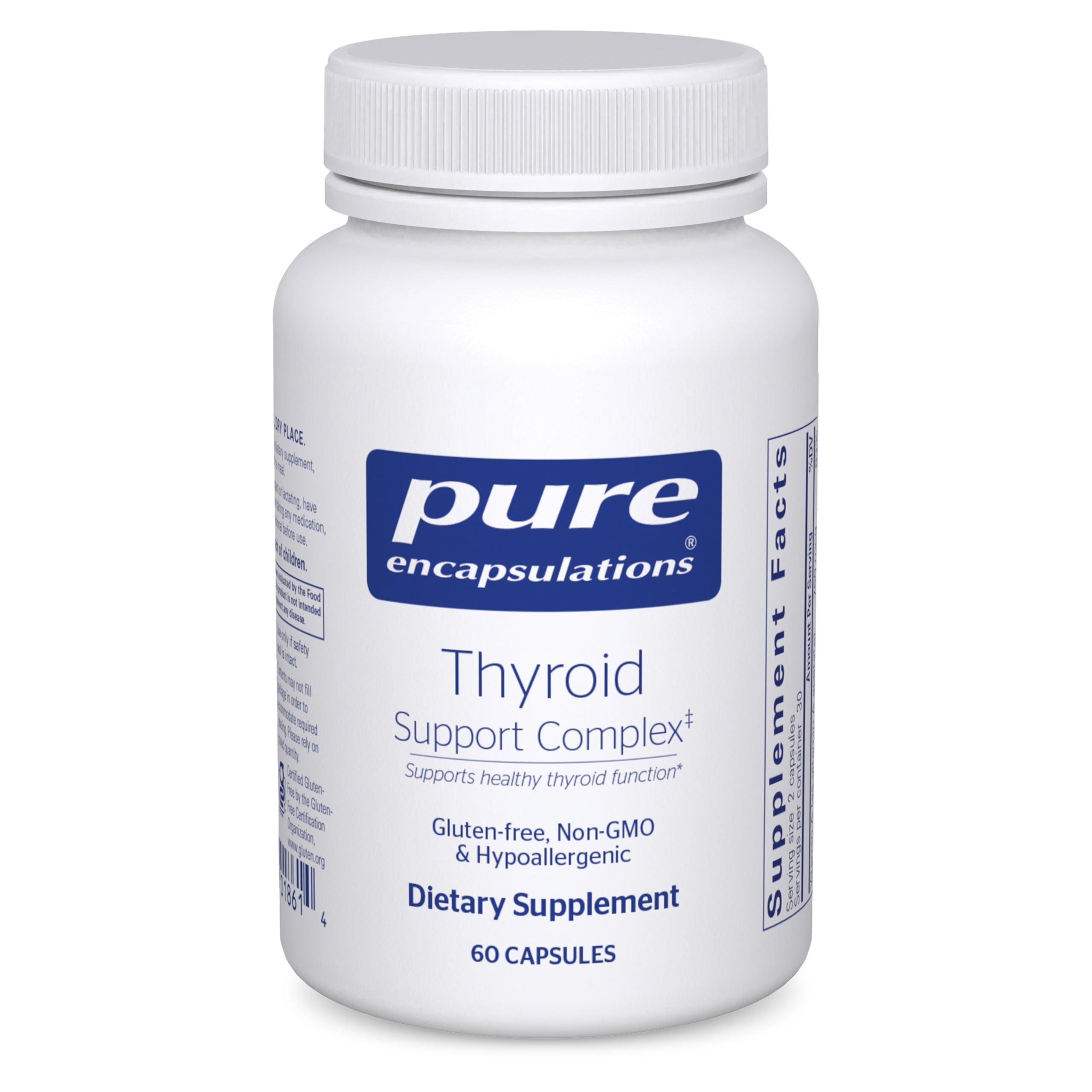 Pure Encapsulations Thyroid Support Complex, with Ashwagandha, 60 Count