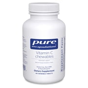 Pure Encapsulations Vitamin C Chewables | Support for Healthy Immune Function and Antioxidant Support* | 60 Chewable Tablets | Natural Orange-Strawberry Flavor