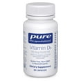thumbnail interactive-video image 1 of Pure Encapsulations Vitamin D3 125 mcg (5,000 IU) - Supplement to Support Bone, Joint, Breast, Heart, Colon, and Immune Health* - With Vitamin D - 60 Capsules, 1 of 10