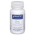 thumbnail image 1 of Pure Encapsulations Zinc (Citrate) - For Immune System, Tissue Development & Metabolism* - Mineral Supplement with Enzymes - Highly Absorbable Zinc - Vegan & Non-GMO - 60 Capsules, 1 of 9