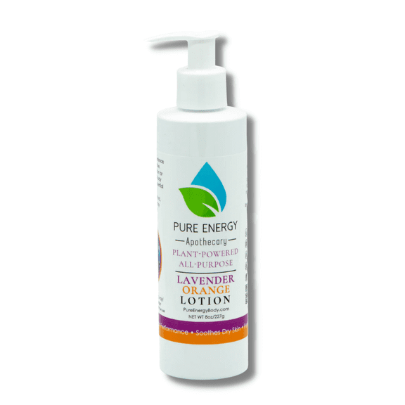 Pure Energy Apothecary Lavender Orange Natural All Purpose Lotion 8 oz.