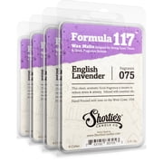 Pure English Lavender Wax Melts Bulk Pack - Highly Scented + Essential & Natural Oils - Shorties Candle Company