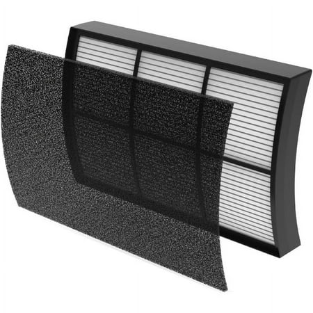 Pure Enrichment - 2-in-1 True HEPA Replacement Filter for the PureZone Breeze Air Purifier (PECOMPAP) - Grey